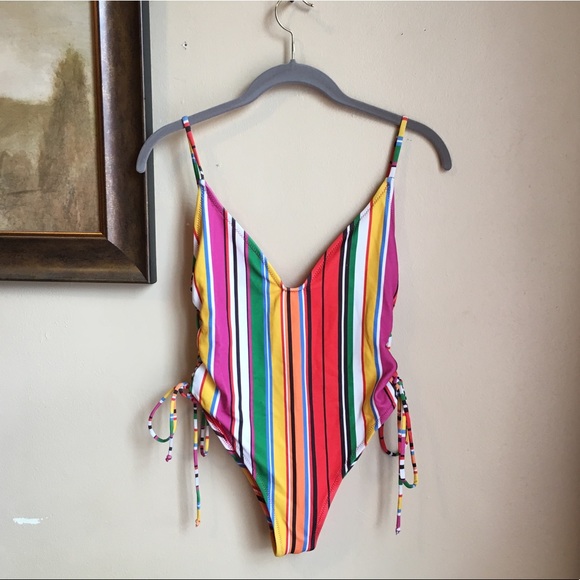 Zara Other - 🌈Zara Rainbow one piece bathing suit/swimwear🌈